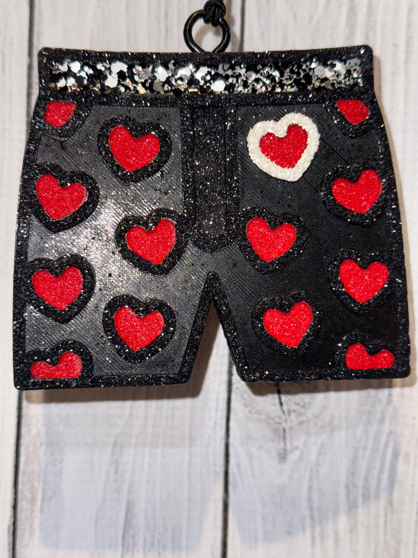 Valentine Boxers Car Freshie
