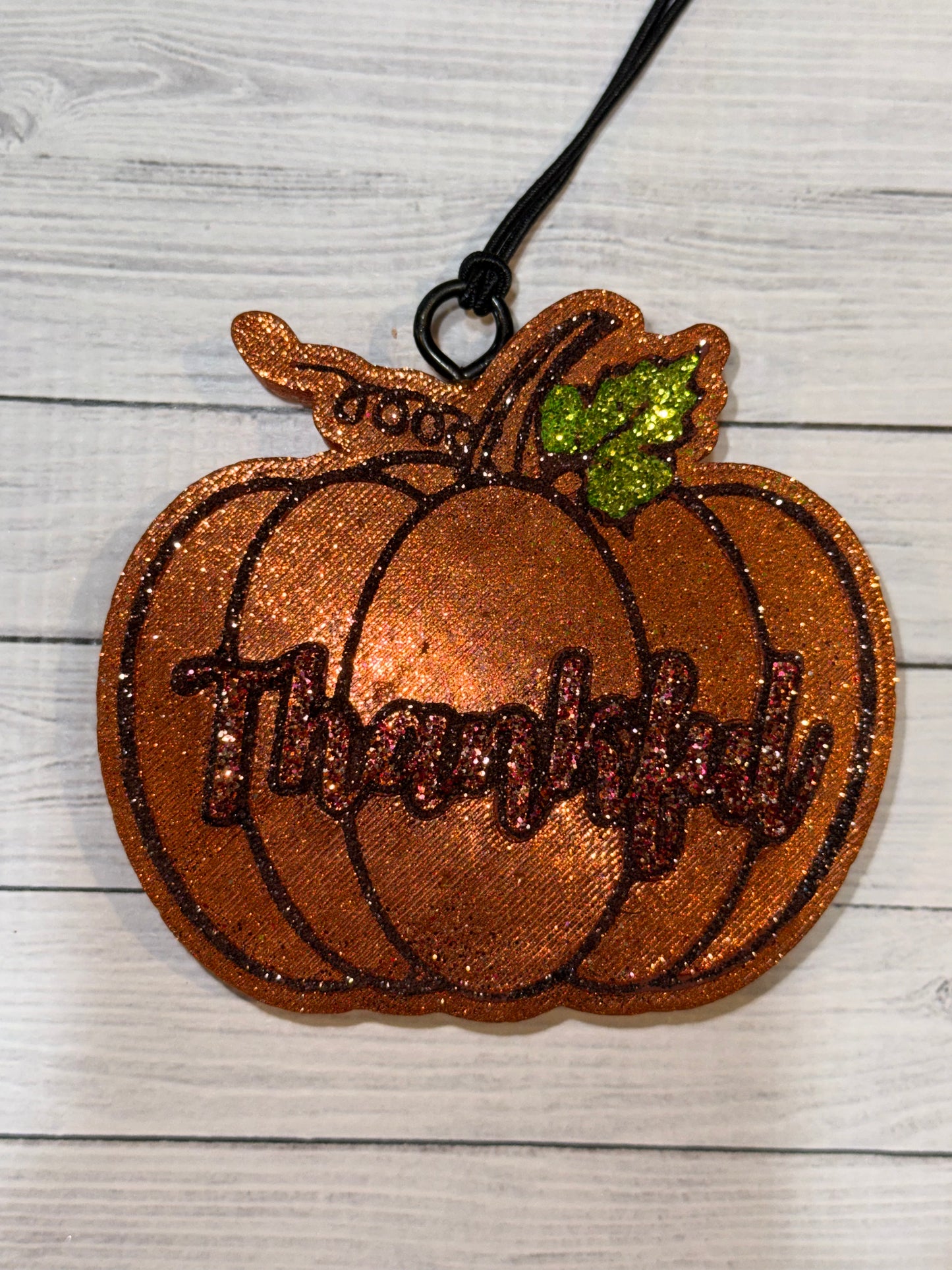 Thankful Pumpkin Car Freshie