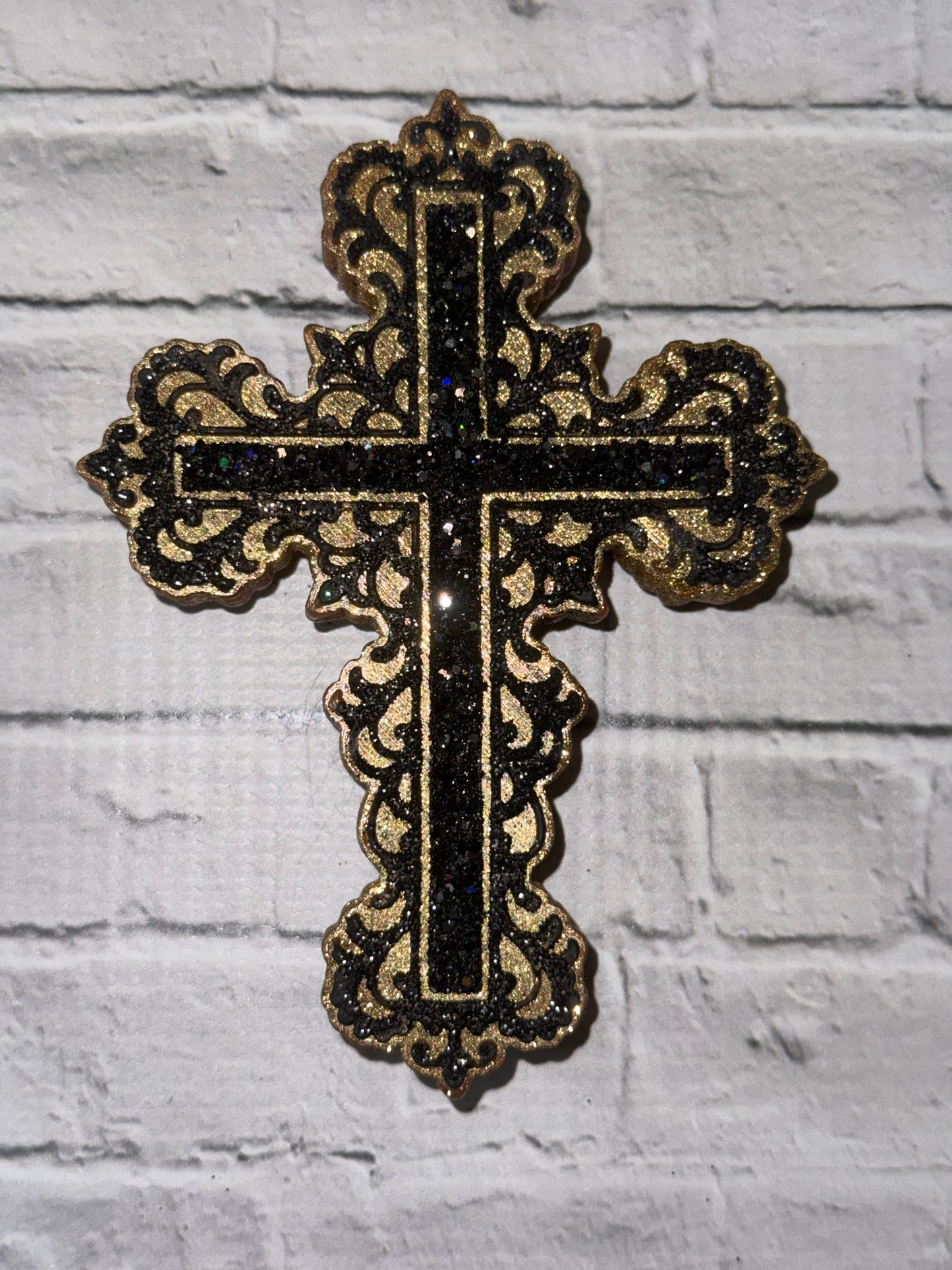 Decorative Cross Car Freshie