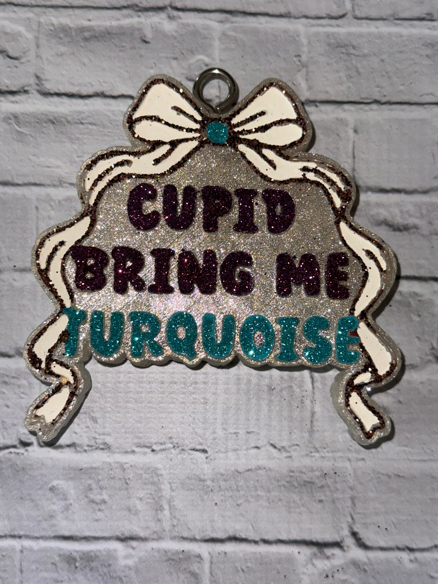Cupid Bring Me Turquoise Car Freshie