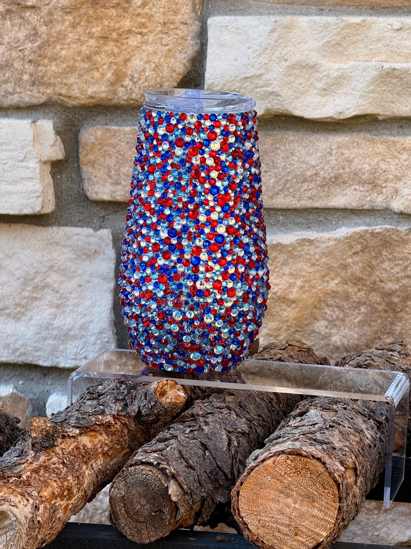 Rhinestone Tumbler