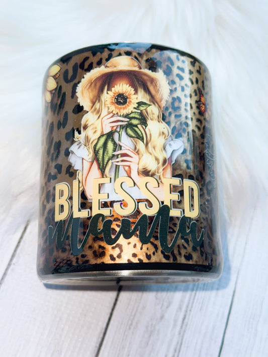 Blessed Mama 10oz tumbler